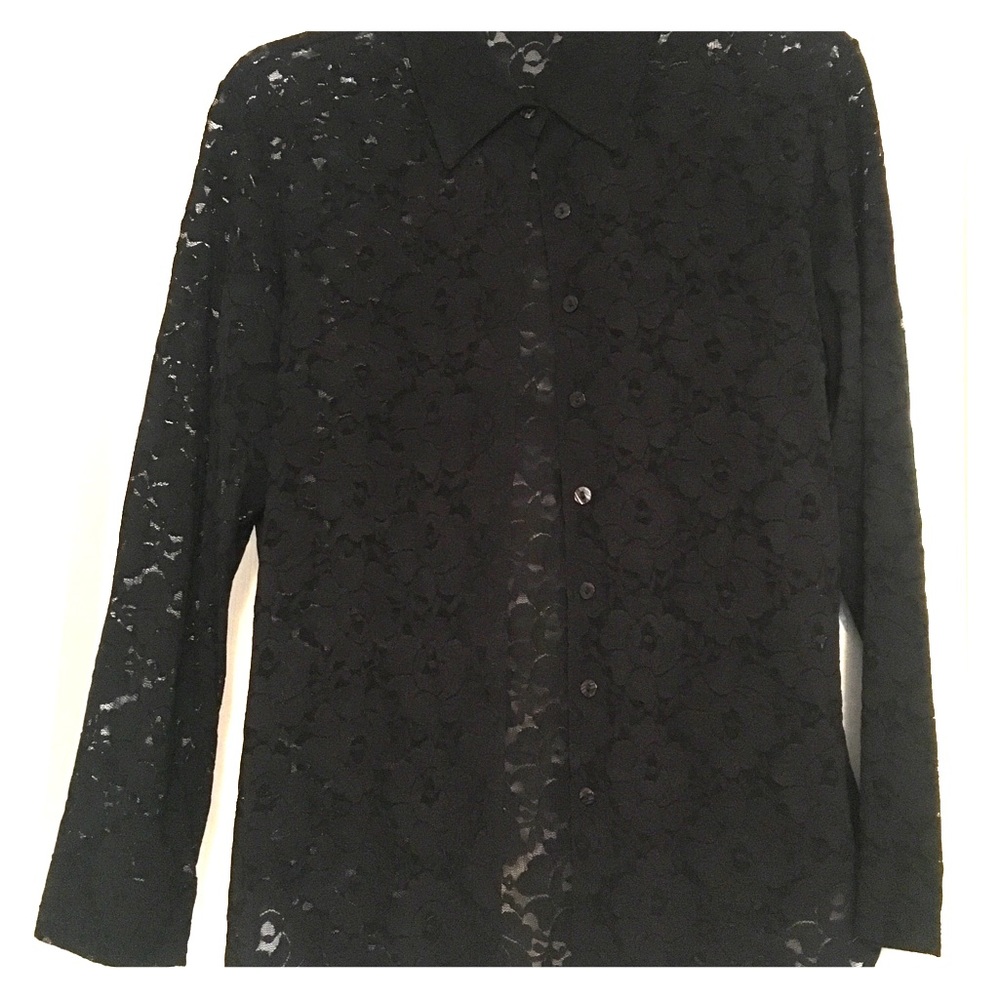 Lacy Blouse, no tags (I cut them off..white)